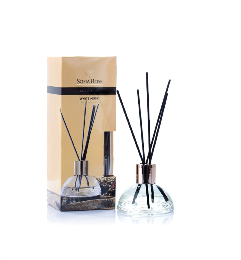 White Musk Reed Diffuser 100ML Sofia Rose The Bahrain Life